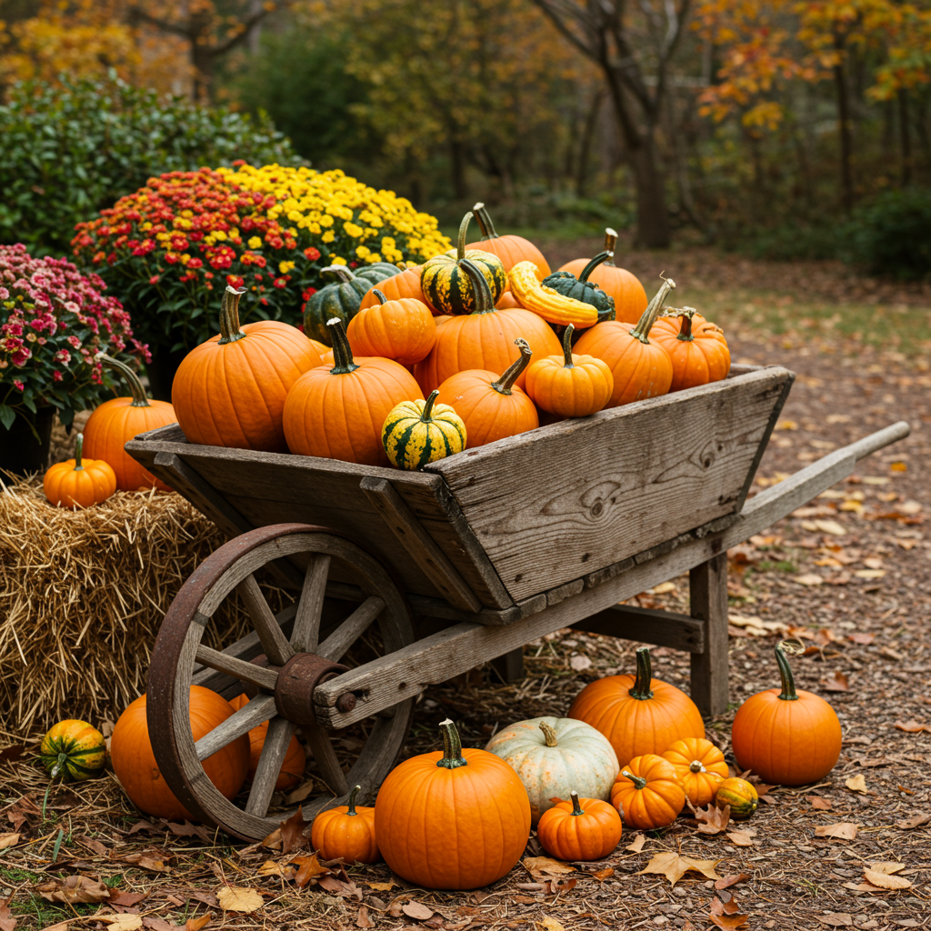 Pumpkin Display Setup